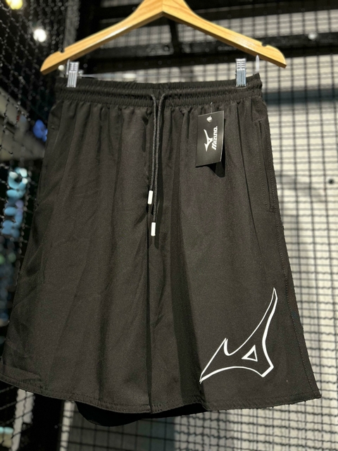 Bermuda Mizuno Logo estampada preto - comprar online