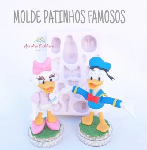 Molde Patinhos