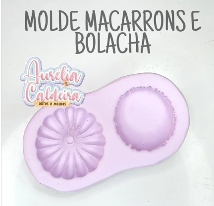 Molde Macarrons e Bolacha