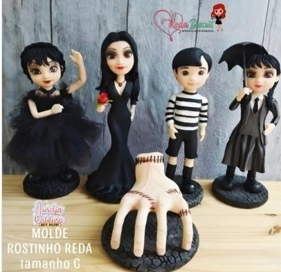 Molde Rostinho Reda G 8 cm