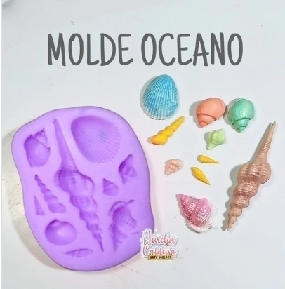 Molde Oceano apliques