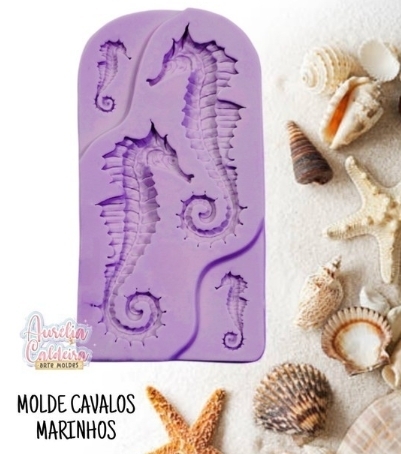Molde Cavalos Marinhos
