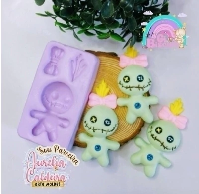 Molde Xepa Stitch Aplique 6 cm