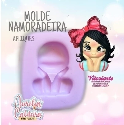 Molde Namoradeira Apliques