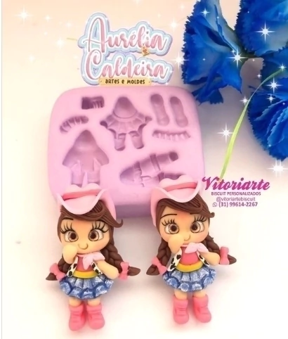 Molde Roupinhas Descoladas apliques