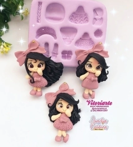 Molde Fofuras de Inverno Tricô