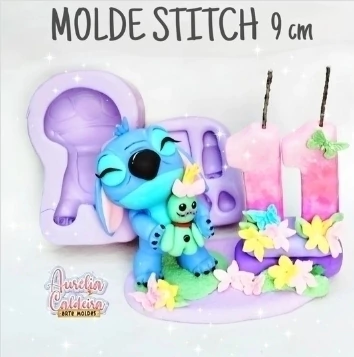 Molde Stitch 9 cm