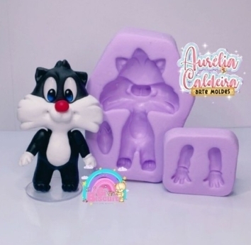 Molde Frajola Looney Tunes