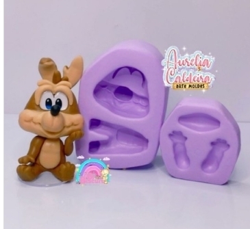 Molde Coiote Looney Tunes