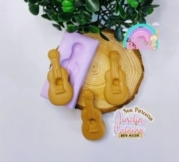 Molde Violão Aplique