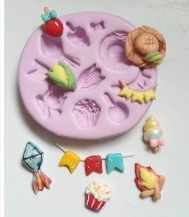 Molde Festa Junina Apliques