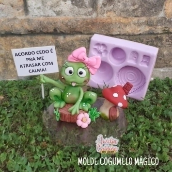 Molde Cogumelo Mágico