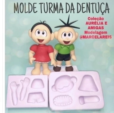 Molde Turma da Dentuça