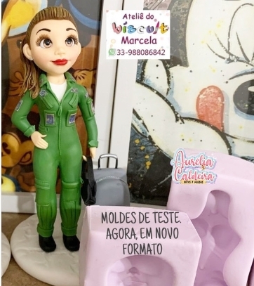 Molde Boneca Humanizada 16 CM