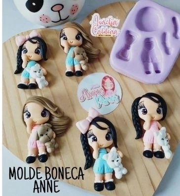Molde Boneca Anne