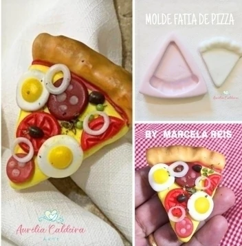 Molde Fatia de Pizza