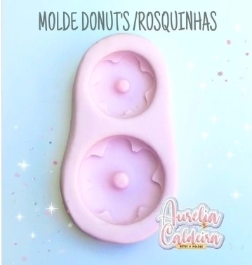 Molde Donuts Rosquinhas
