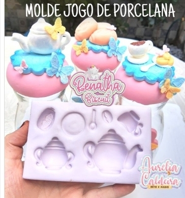 Molde Jogo de Porcelana