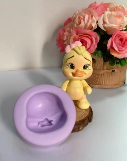 Molde Carinha Patinho da Gi - comprar online