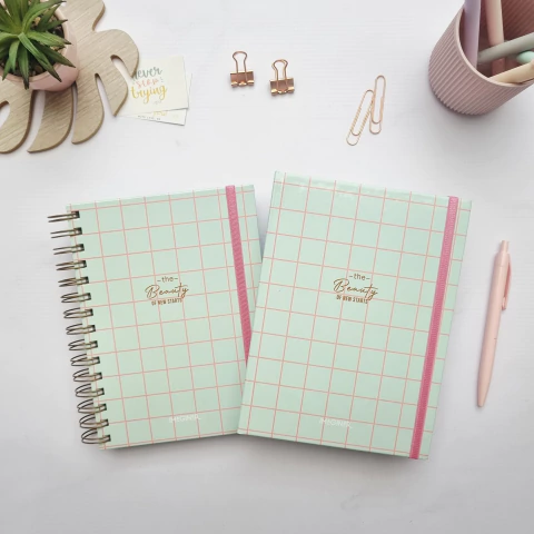 Agenda 2026 N7 Espiralada o Encuadernada (15x20cm) SWEET - comprar online