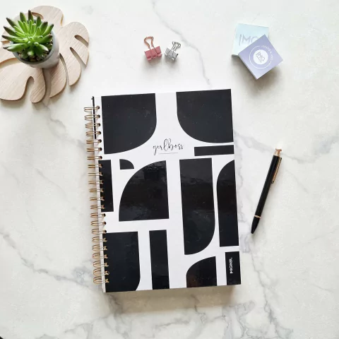 Cuaderno A4 Tapa dura Línea ELEGANT Girlboss - comprar online