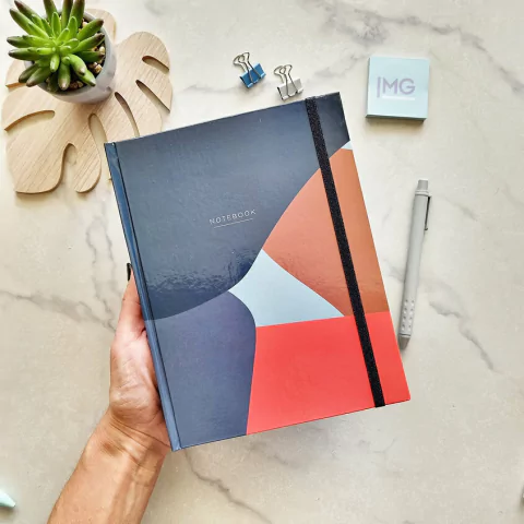 Agenda 2025 N8 (18x22.5cm) URBAN MEN Red - comprar online