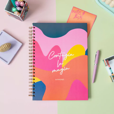 Cuaderno A4 Tapa dura Línea FUN Contagia - comprar online