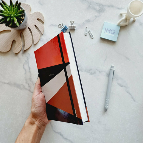 Agenda 2025 N7 (15x20cm) URBAN MEN Red - comprar online