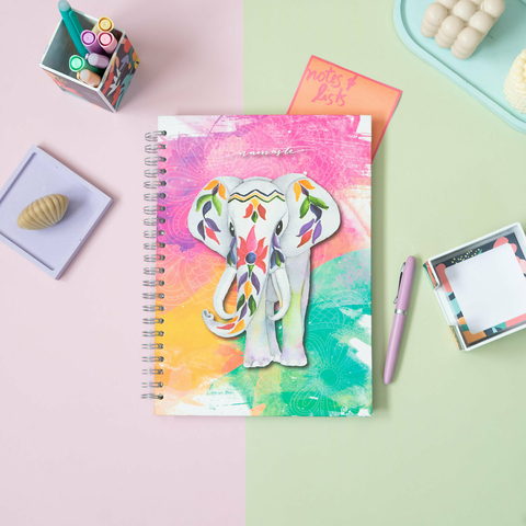 Cuaderno A4 Tapa dura Línea NEW COOL Elephant - comprar online