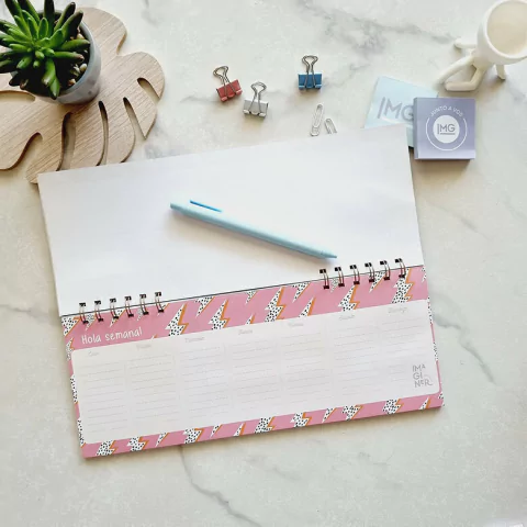 Planner Semanal apaisado Rayo - comprar online