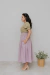 Saia Cervo Midi Lavanda - comprar online