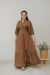 Vestido Credere Marrom Café - loja online