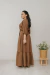 Imagem do Vestido Credere Marrom Café