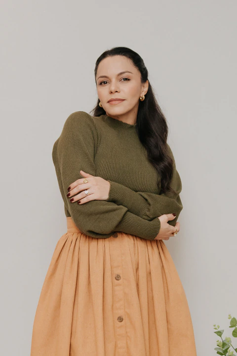 Blusa de Tricô em Modal
