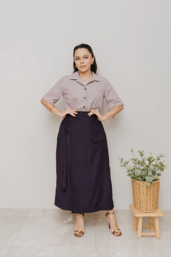 Camisa Campônia Lavanda Antigo - comprar online
