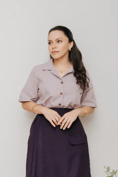 Camisa Campônia Lavanda Antigo - loja online