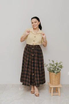 Camisa Campônia Amarelo Manteiga - loja online