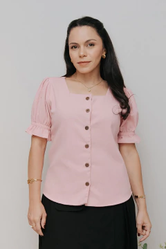Camisa Erva Trigal Rosa - loja online