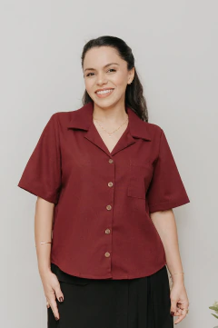 Imagem do Camisa Campônia Burgundy