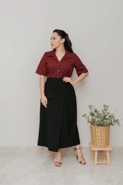 Camisa Campônia Burgundy - loja online
