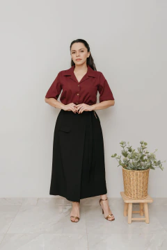 Camisa Campônia Burgundy - comprar online