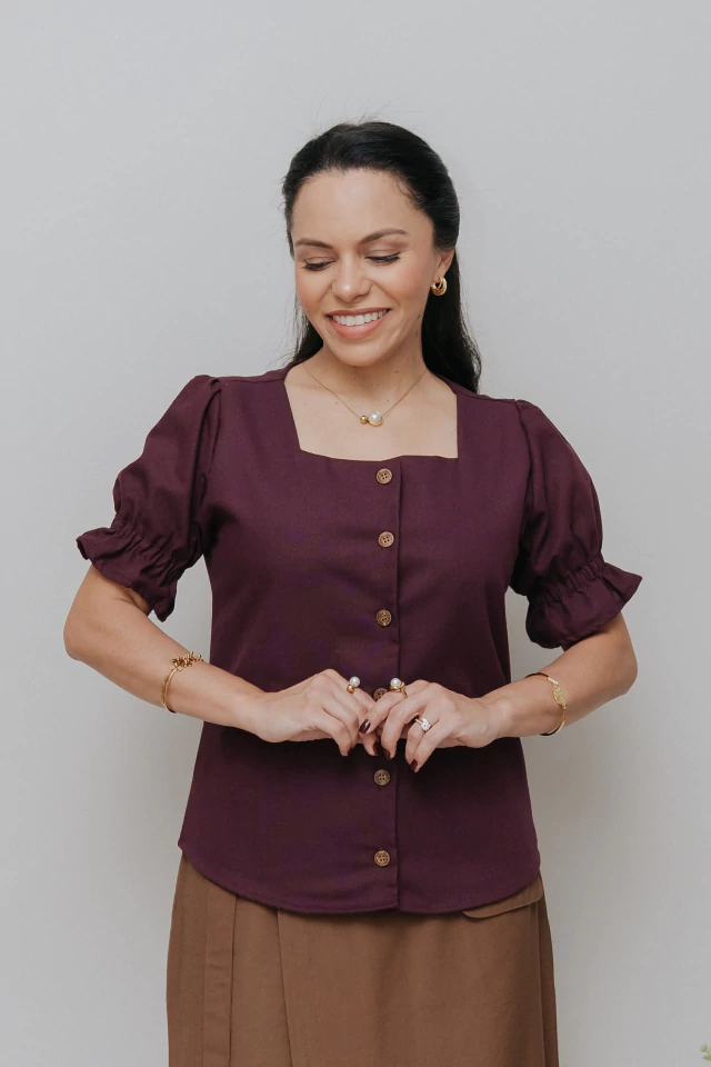 Imagem do Camisa Erva Trigal Beringela