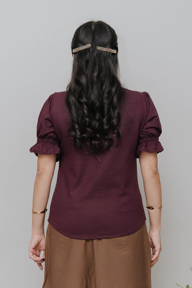 Camisa Erva Trigal Beringela - loja online
