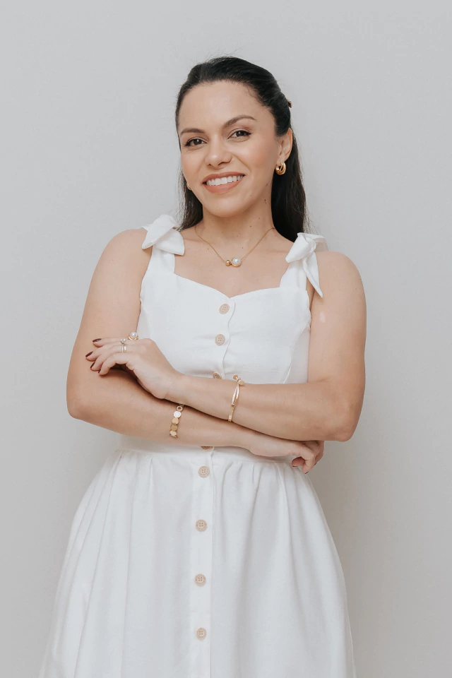 Vestido Midi Bucólico Off White - comprar online