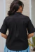 Camisa Campônia Preta - Quiprocó Rouparia | Moda feminina autoral e modesta