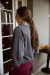 Casaqueto tricot cinza Josephine - loja online