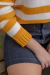 Suéter listrado amarelo citron Sophie - loja online