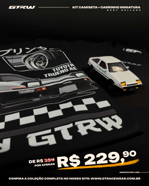 CAMISETA + MINIATURA TRUENO AE86 - comprar online