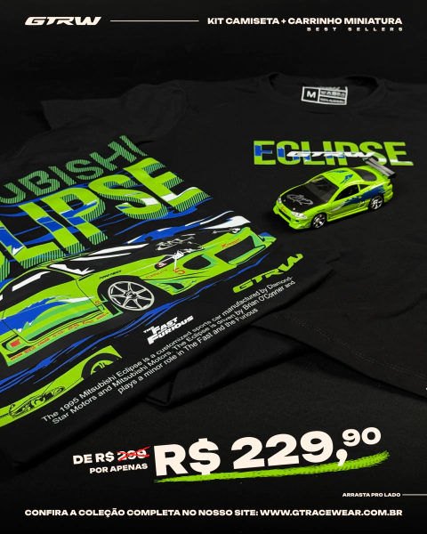 CAMISETA + MINIATURA ECLIPSE BRIAN - comprar online
