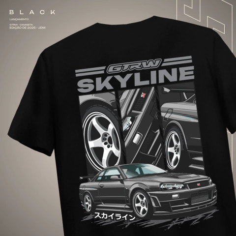 CAMISETA SKYLINE GTR R34 - comprar online